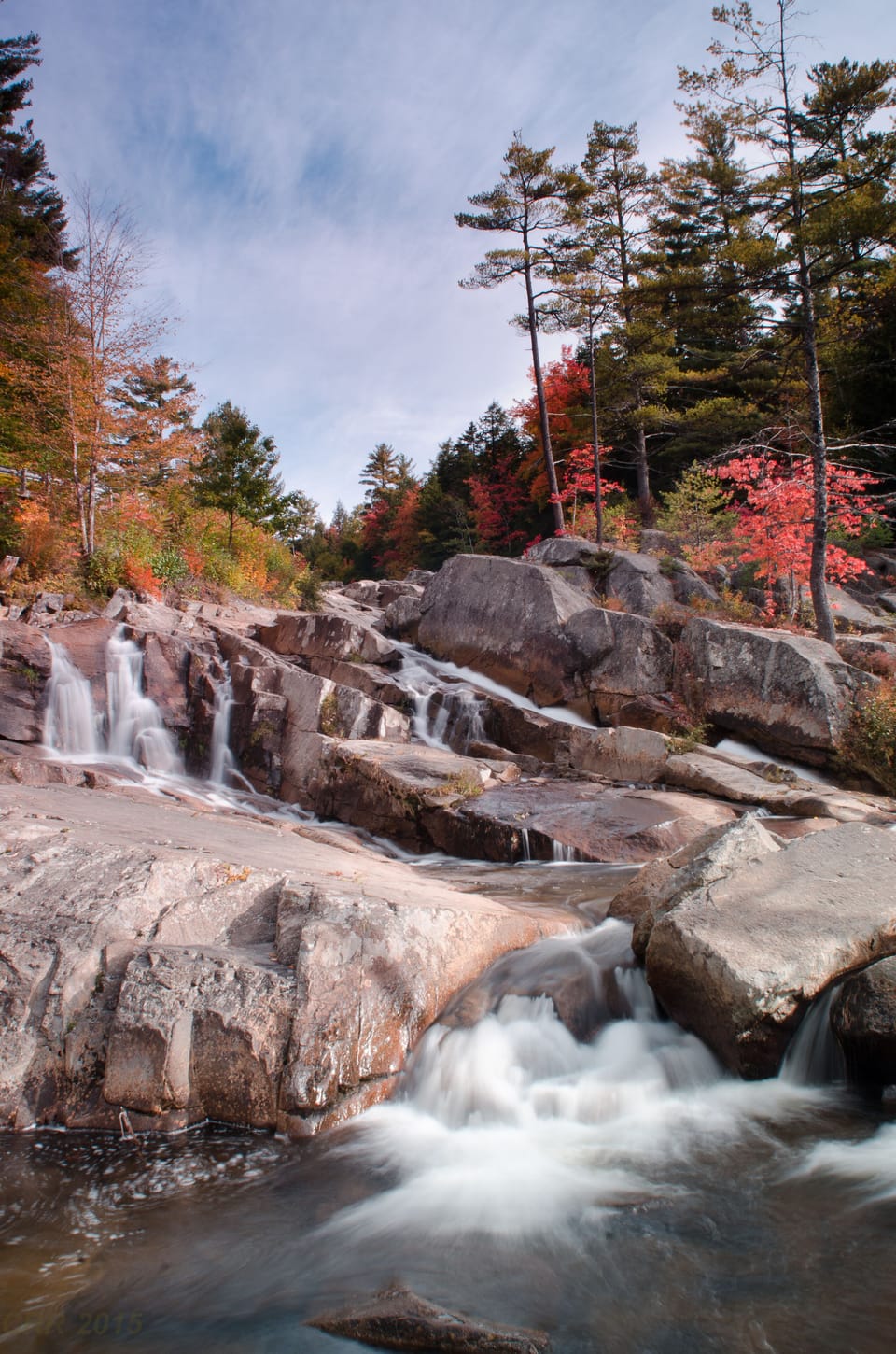Jackson Falls is a short walk from Birch Hollow