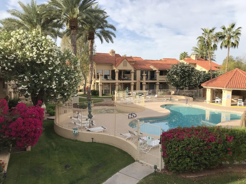 View from deck