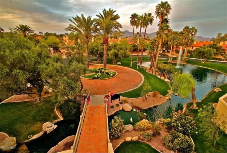 View of grounds from tower