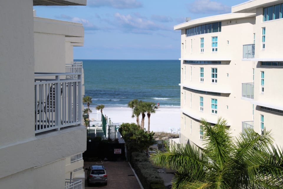 View of Gulf from Balcony of 504 at House of the Sun