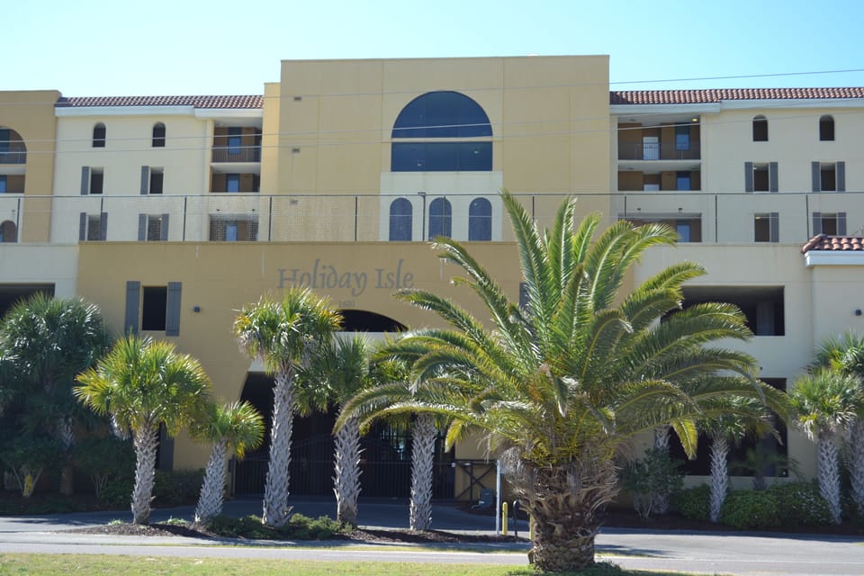 gated entry to luxury condo
