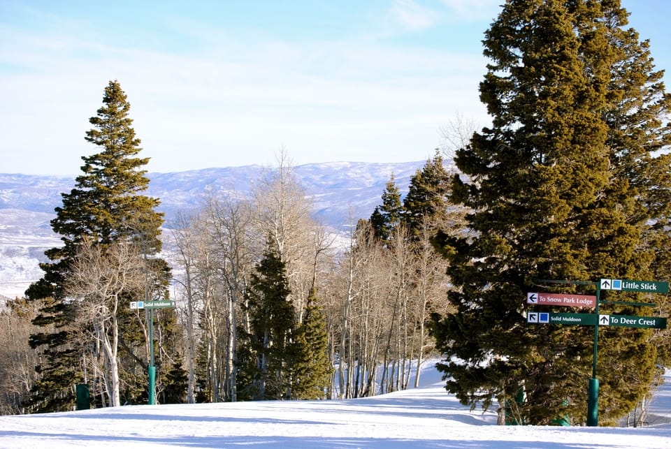 Short shuttle to magnificent skiing at Deer Valley