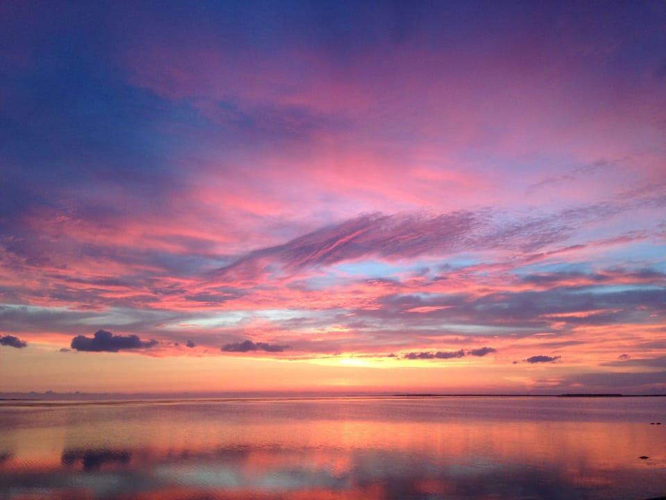 Our Backyard Sunset view- Breathtaking!