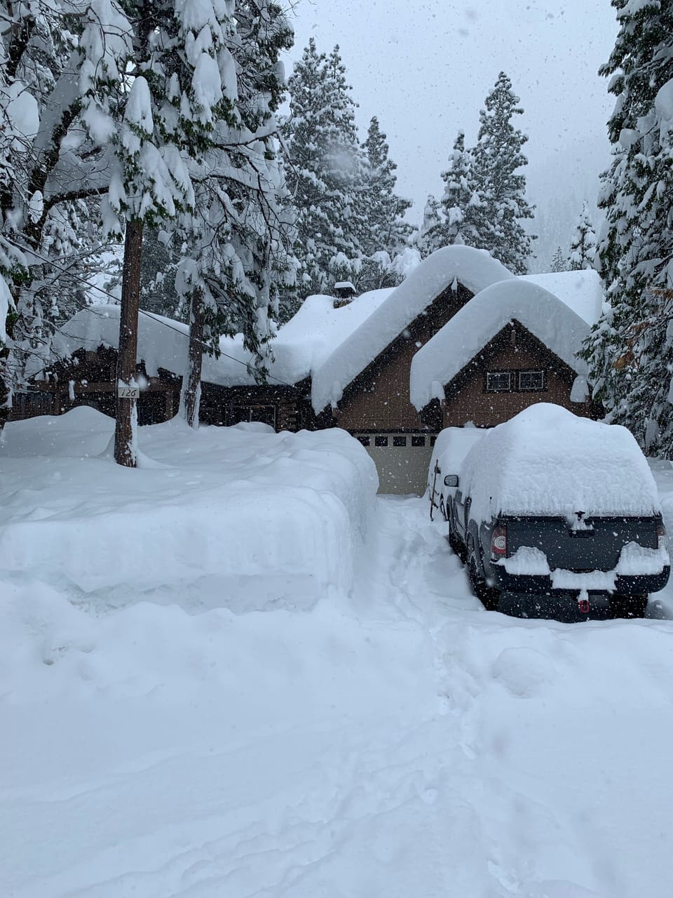 View from the street on Dec 29, 2021