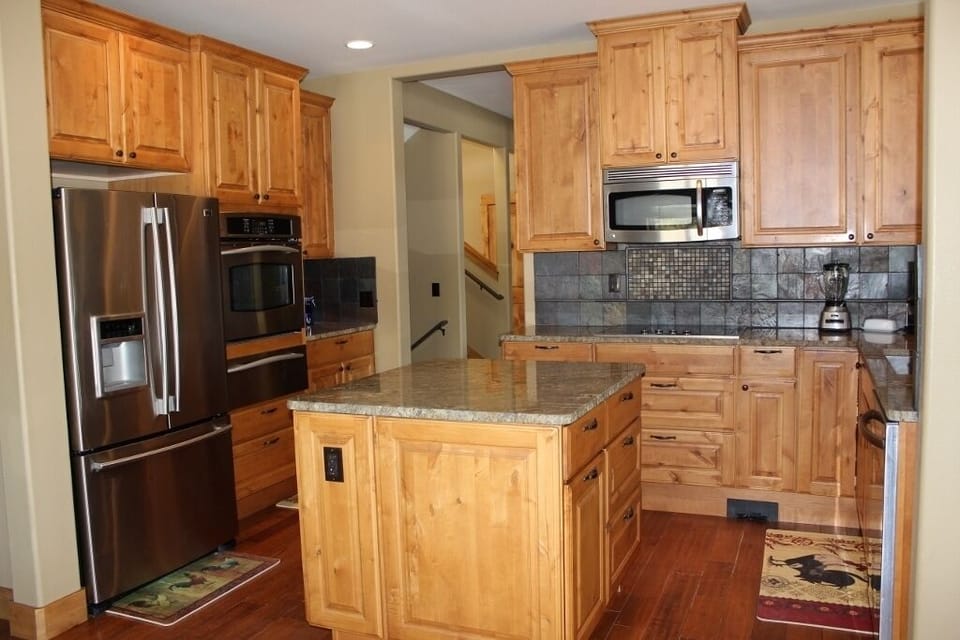 All stainless steel appliances