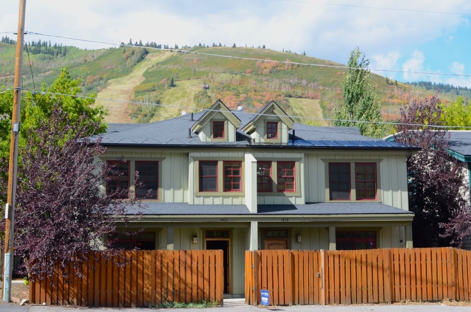 Early Fall - Our townhouse is the unit on the right.
