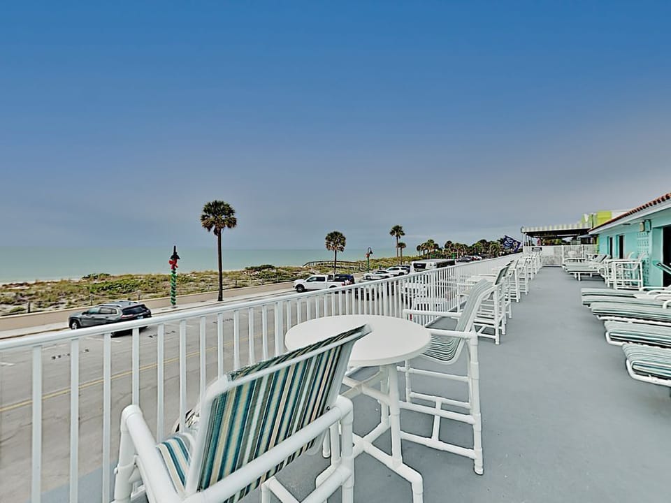Watch the beautiful sunset from our shared deck. 