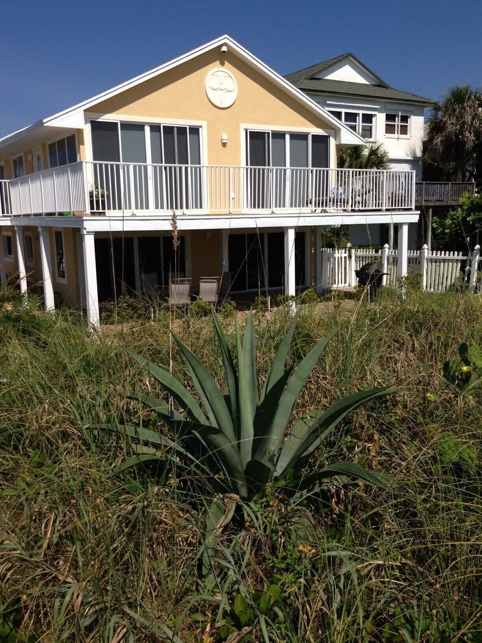 612 Jefferson Ave.  Cape Canaveral, FL.  Unit 101 first floor - covered porch.