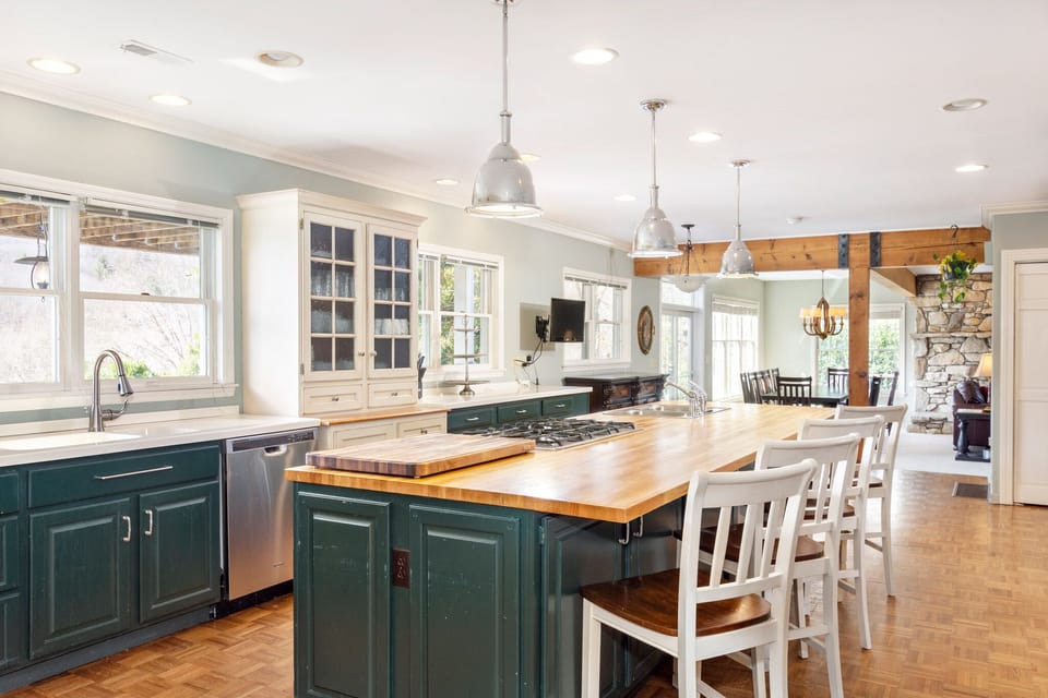 Light Filled Gourmet Kitchen