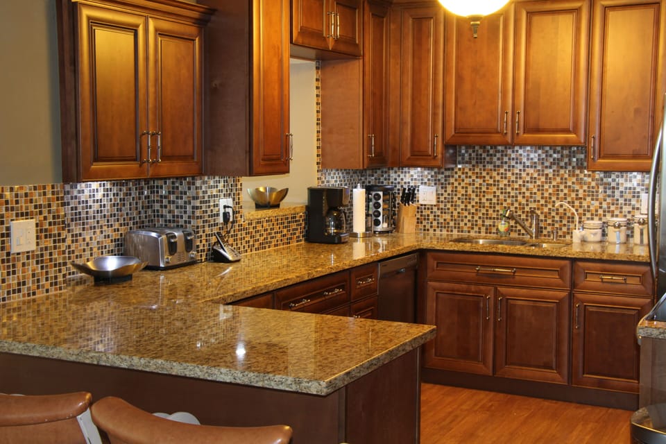 A great place to prepare a meal or pull up a seat and eat a snack