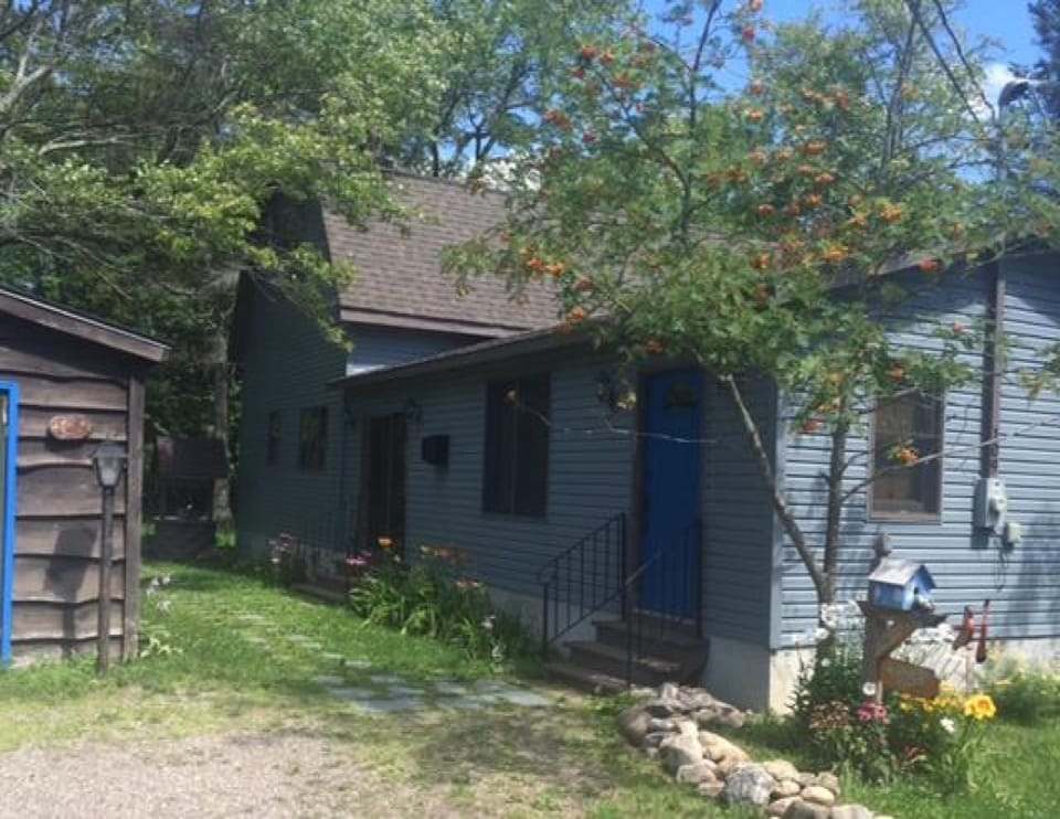 Outside of house 