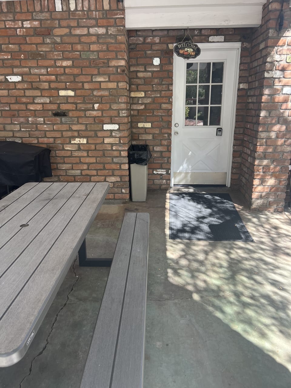 Private door entrance