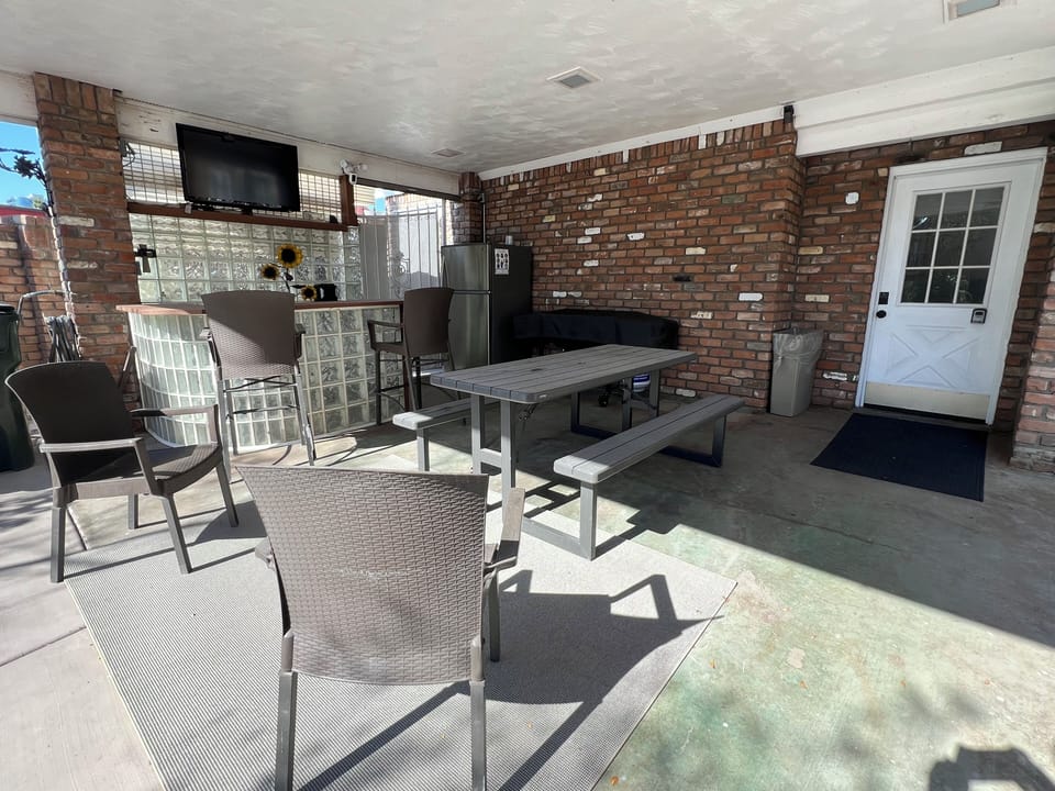 Out door patio space
