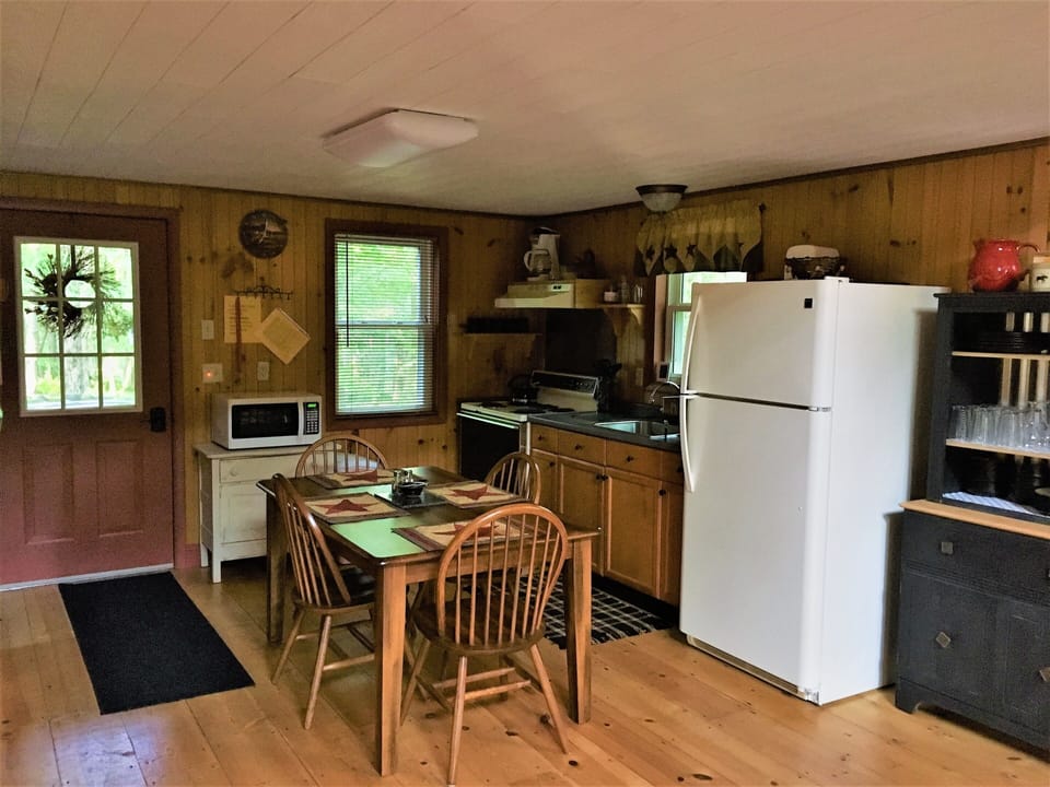 Well equipped kitchen.
