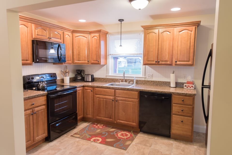 Bright and cheery kitchen