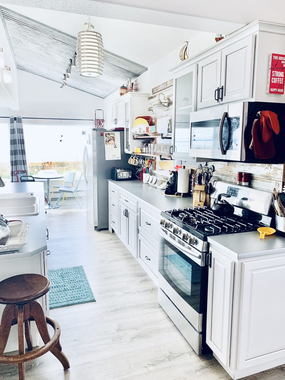 View of kitchen