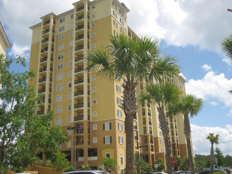 Outside of building