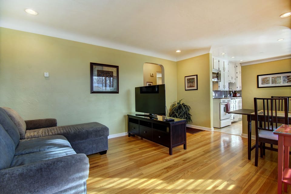 Bright clean wood floors