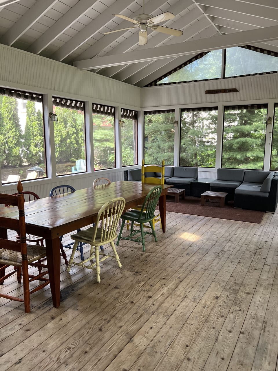 Screened porch