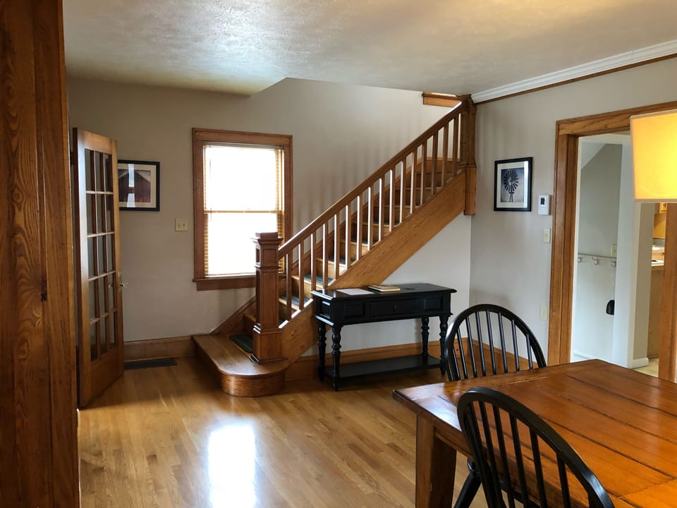 Staircase to second floor
