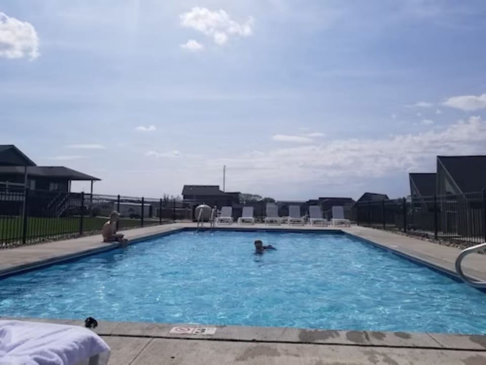 Pool in cabin area 