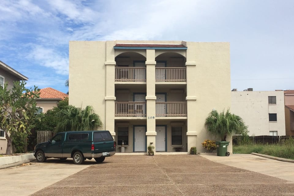 108 Oleander, Unit 201; 2nd floor on the left