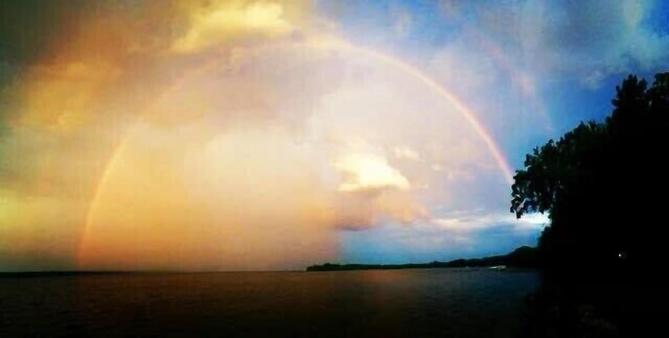 Double rainbow 🌈 