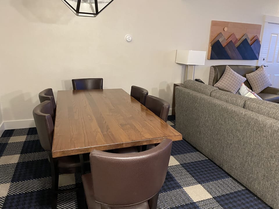 Dining area.