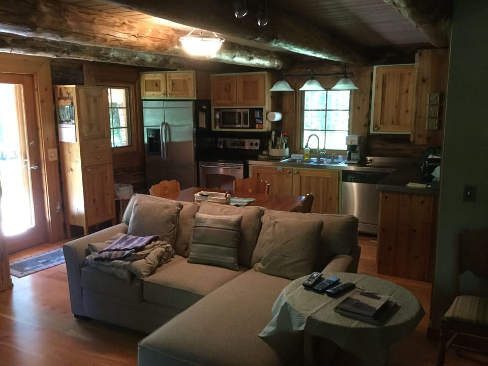 Kitchen view from Living Room