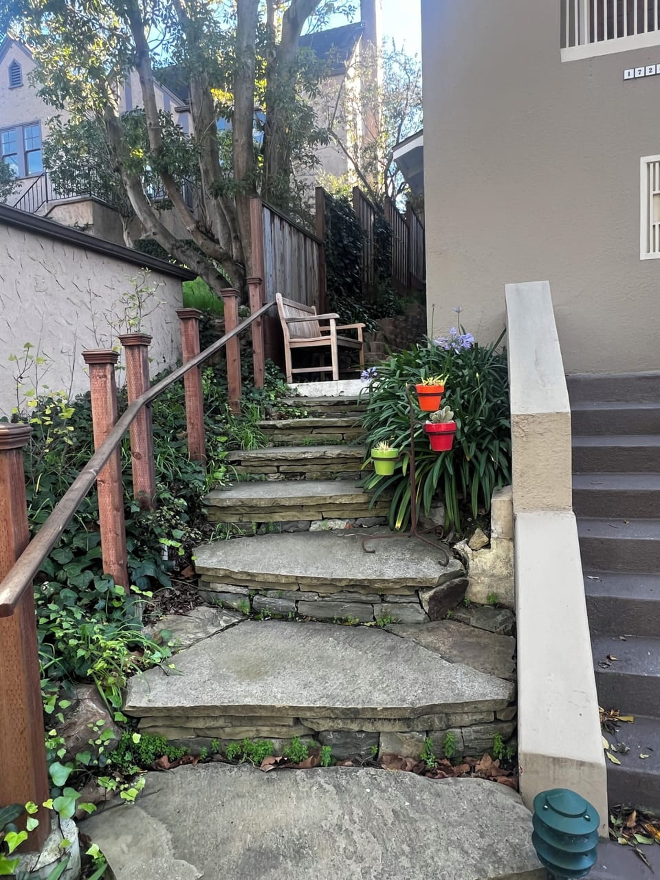 Entrance steps
