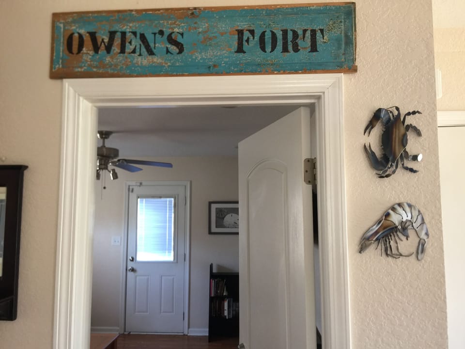 Entrance to private downstairs bedroom