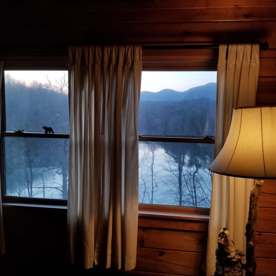 view from the loft