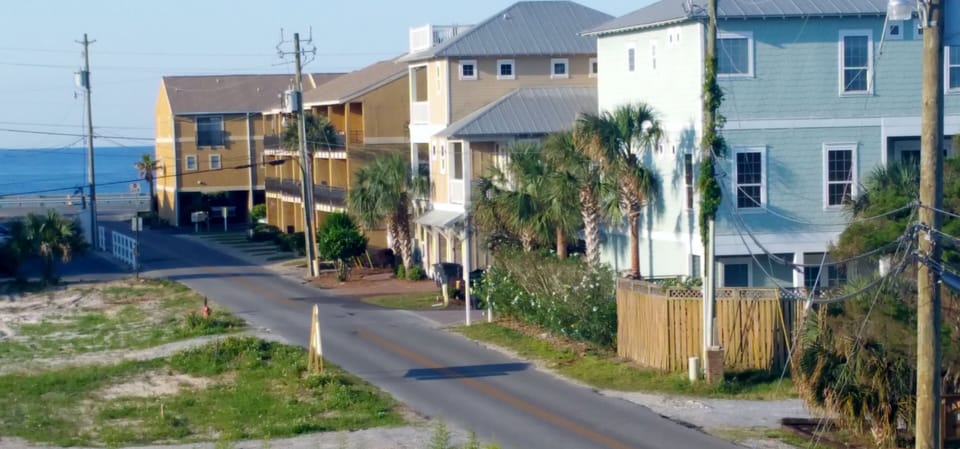 View from master bedroom balcony. Can you hear the waves?