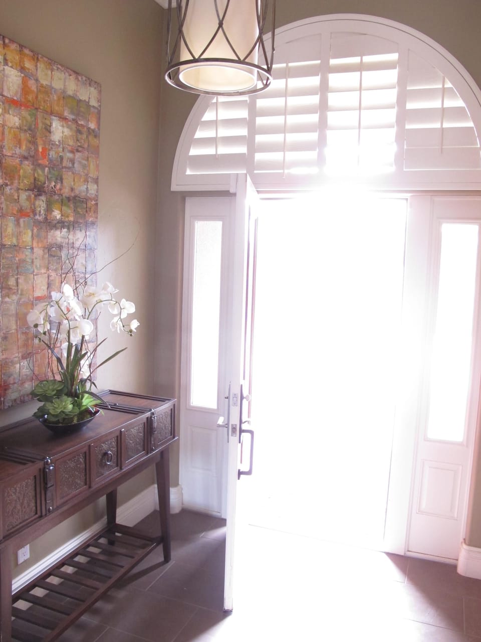 This is the front entryway.