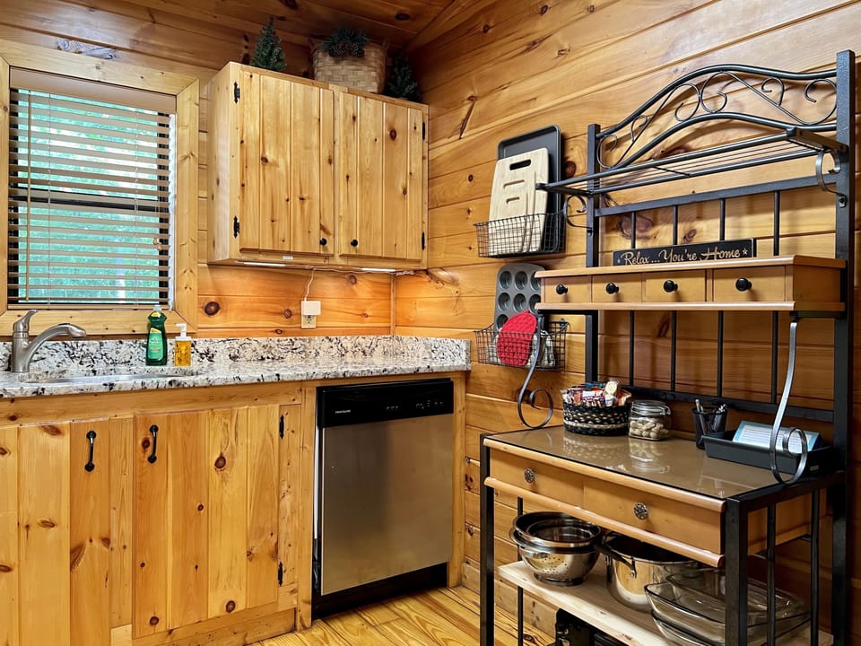 Dishwasher for easy clean-up 
