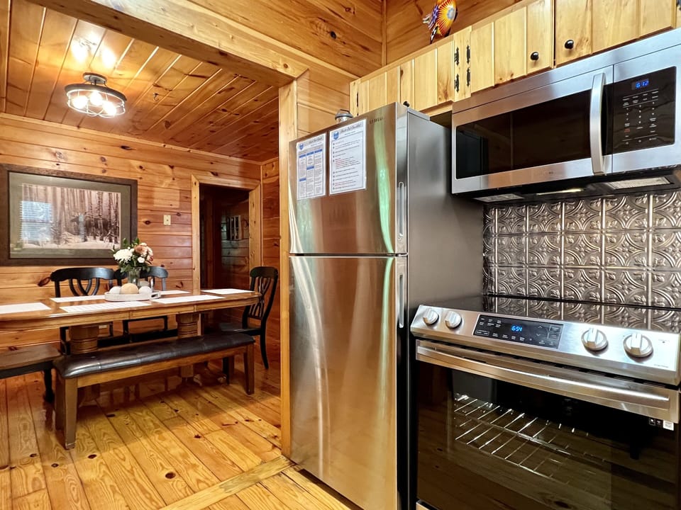 Updated kitchen appliances
