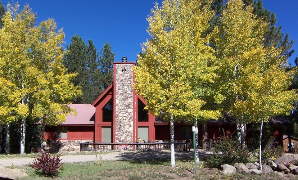 Front View-Vacation Home in Angel Fire, NM. Ideal for Golfing, Skiing, Fishing.