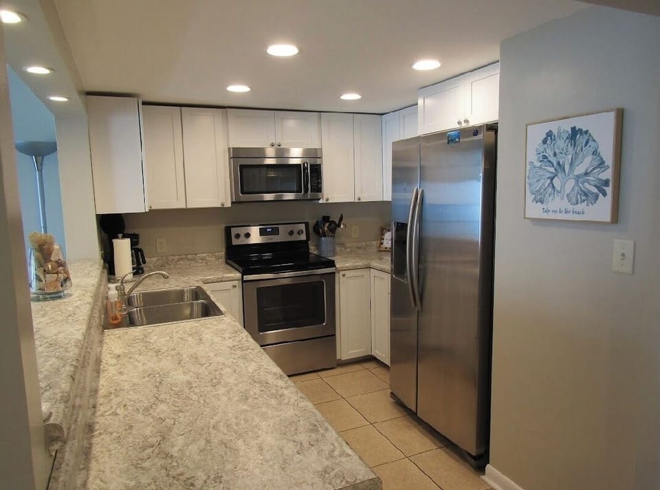 Newly remodeled kitchen