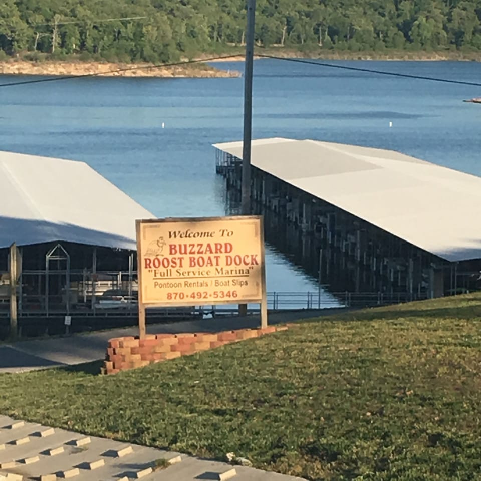Boat Dock and launch ramps  about 1 mile from the cabins