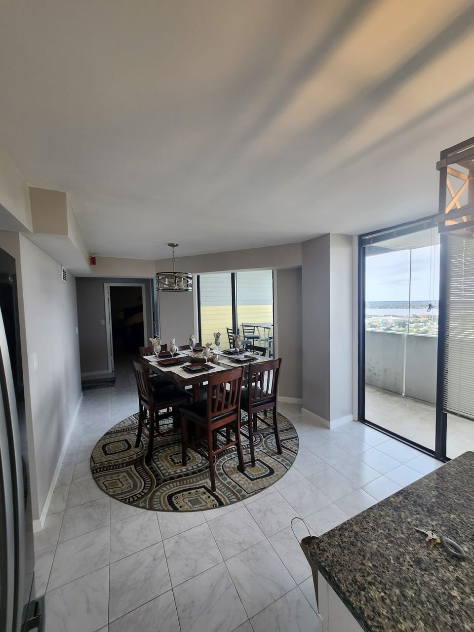 Kitchen Dining overlooking the River