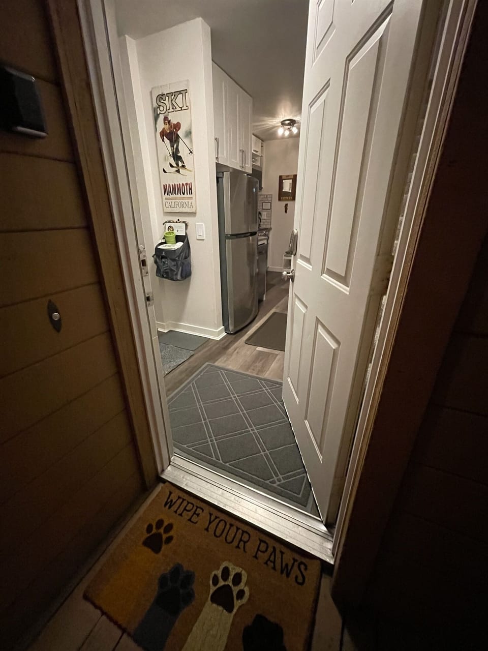 Coming in the front door. Dog amenities handy