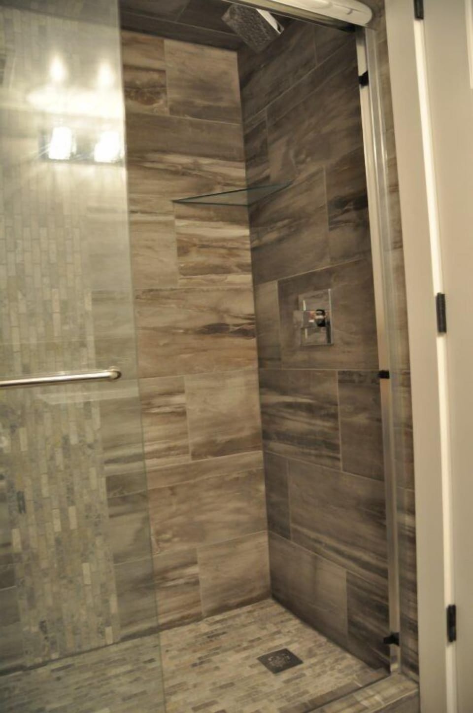 Lower Level Tile Shower
