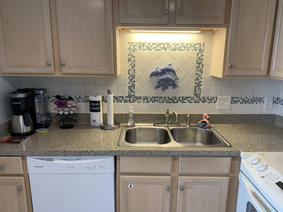 Kitchen Sink & Coffee Station