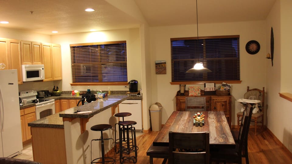 New appliances in the kitchen so that you can easily prepare meals.