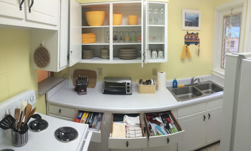 Kitchen well equipped 