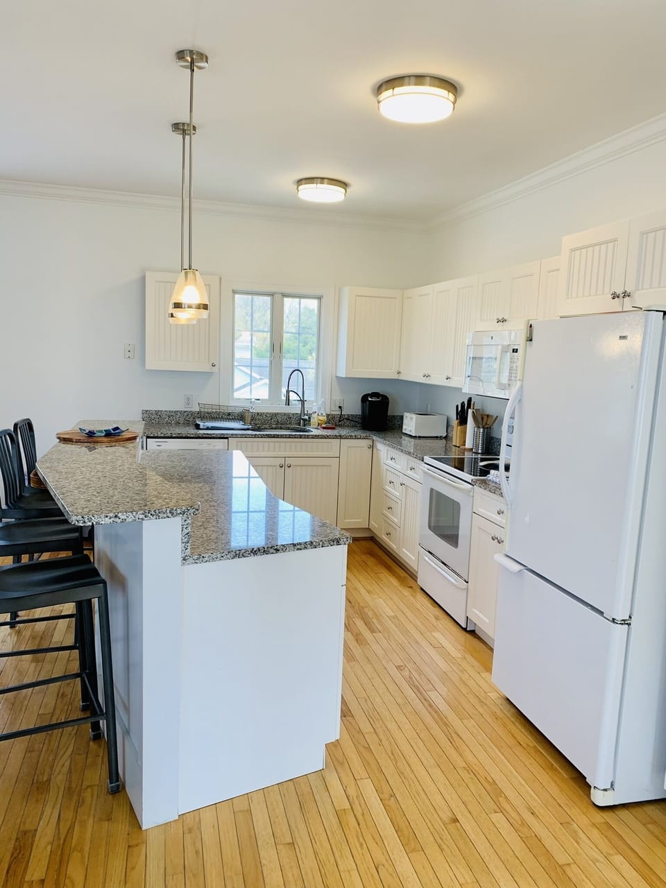 Fully stocked kitchen 