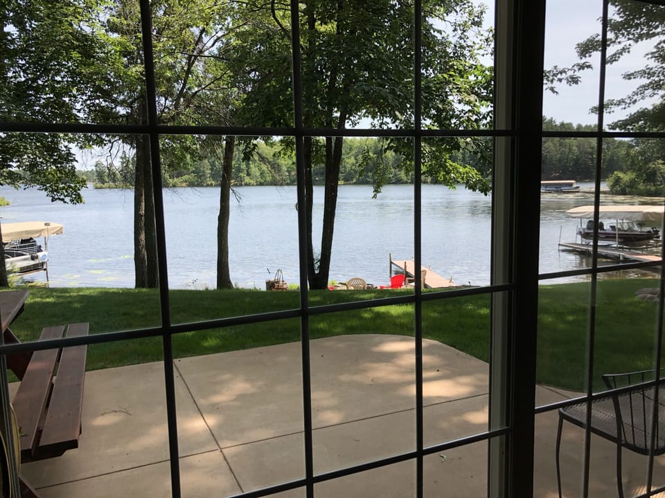 View from living room