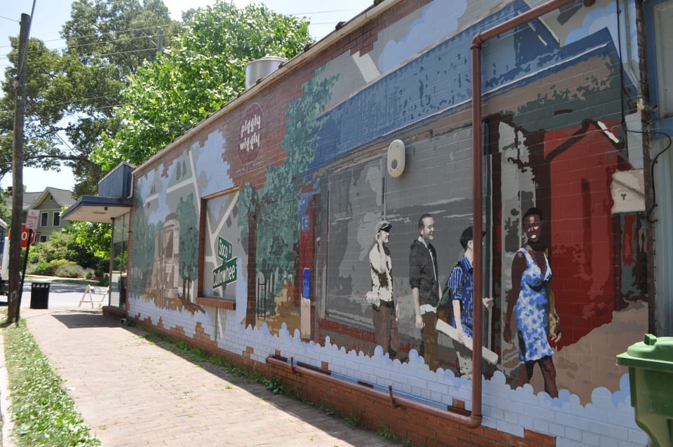 Neighborhood murals...