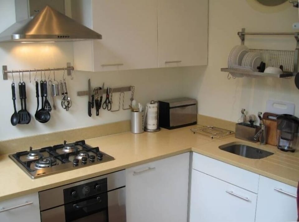 Fully equipped modern kitchen