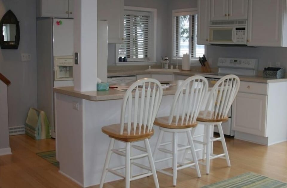 Kitchen - open concept layout.
